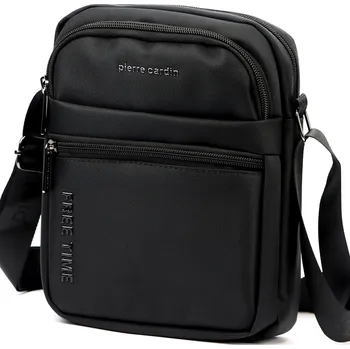 Pierre Cardin 2061 ALAN09 černá pánská sportovní ležérní taška přes rameno