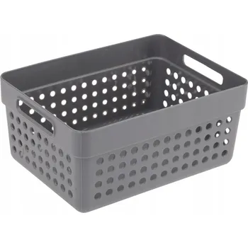 Úložný box Univerzální koš plast šedý