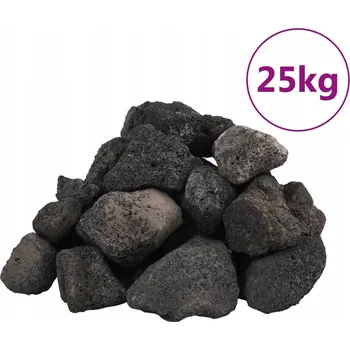 Sopečné kameny 25 kg černé 5–8 cm IM_155322