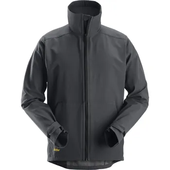 pracovní bunda Snickers Workwear Bunda softshell AllroundWork větruodolná pánská šedá Velikost: 3XL