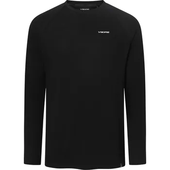 Pánské tričko Pánské tričko s dlouhým rukávem VIKING Andali Man s Merino vlnou černé vel. XXXL