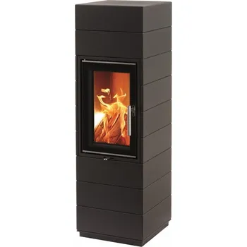 Krbová kamna Corna - černý lak