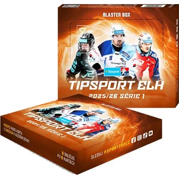 Sběratelská karetní hra Sportzoo Tipsport ELH 2025/26 Série 1 Blaster Box