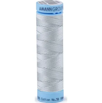 Nit Bavlněné nitě 100 m Etiketní č.50 Triana Amann, střední, 0413 Flint Gray