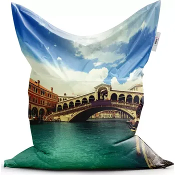 Sedací pytel Sablio Sedací vak Classic Ponte di Rialto - 150x100 cm