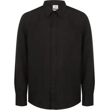Pánská košile Henbury Pánská funkční košile H590 Black 3XL
