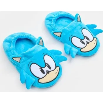 Dětská móda Sinsay - Papuče Sonic the Hedgehog - světle modrá - 256EY-50X - 256EY-50X-F28
