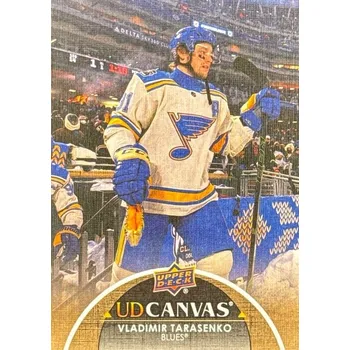 Sběratelská karetní hra insert karta VLADIMIR TARASENKO 21-22 UD Ser. Extended Canvas číslo C342