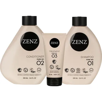 Vlasová regenerace Zenz Organic Balíček Pure, výhodný set pro citlivou pokožku hlavy