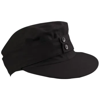 Kšiltovka Horská čepice M43, Mil-Tec, Moleskin, černá, 61