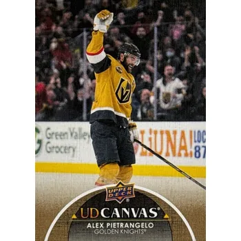 Sběratelská karetní hra insert karta ALEX PIETRANGELO 21-22 UD Ser. Extended Canvas číslo C352