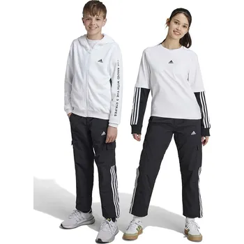 Chlapecké kalhoty Dětské tepláky adidas JAM WV CRG PN IV9455 černá 99X, vel. 128