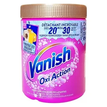 Přípravek na praní Vanish Oxi Action PINK prášek na skvrny pro barevné prádlo 940g