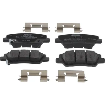 Brzdová destička Sada brzdových destiček, kotoučová brzda JURID 574282J