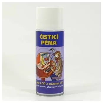 Podlahový mycí stroj Čisticí pěna, na LCD, plazma TV, 400ml, Čistík