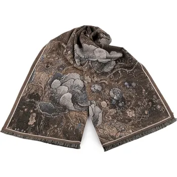 Šátek Šátek / šála / pléd typu kašmír 70x185 cm Varianta: 9 béžová, Balení: 1 ks