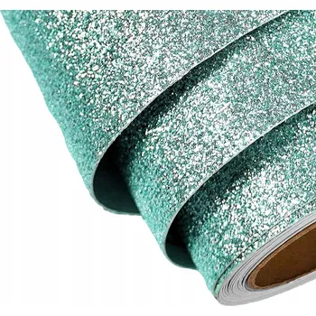 Tapeta Samolepicí tapeta Fólie na nábytek 40 cm x 6 m, brokátově zelená