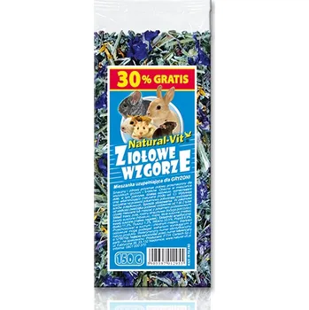 Krmivo pro hlodavce Natural-Vit pamlsky směs 0,15 kg pro křeček, osmák degu, králíky, činčily, morče
