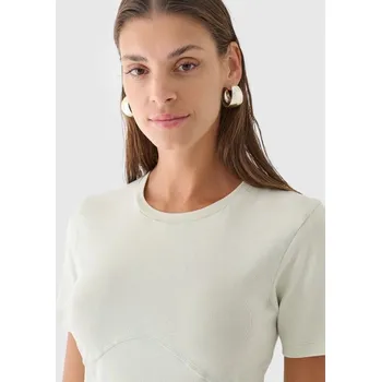 Dámská móda Crop top slim smooth dámský 4F 4FRAW24TTSHF2581-47S m