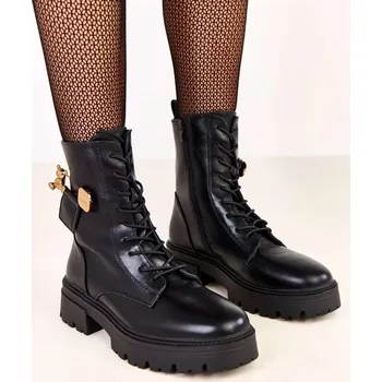 Dámská zimní obuv Šněrovací vyšší model 219959 Solea 38