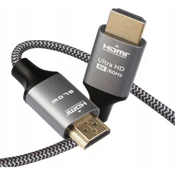 Video kabel SOLIDNÍ HDMI KABEL - HDMI PLETENÝ 8K 4K 2M
