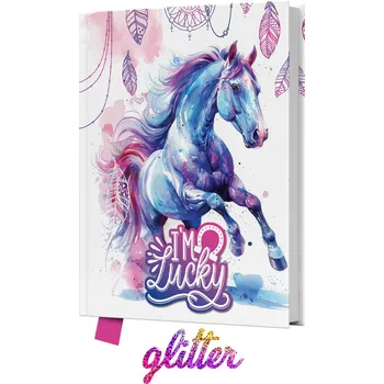 Blok Memorial JUNIOR 14x18 cm, 80 listů - I´m Lucky