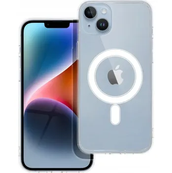 Pouzdro na mobilní telefon Zadní Kryt Forcell pro Apple iPhone 14 Plus, průhledný