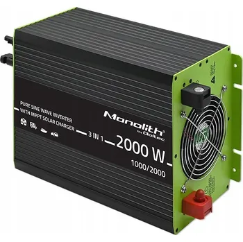 Měnič napětí Qoltec Měnič Napětí Solar Monolith 3v1 1000W 230V