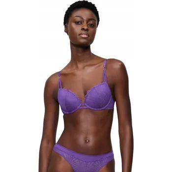 Podprsenka Triumph push-up podprsenka fialová velikost 75B
