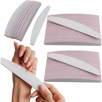 10 X PILNÍK NA NEHTY LOĎKA MANIKÚRA PEDIKÚRA ZEBRA 180/240