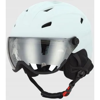 Lyžařská helma s brýlemi unisex - modrá