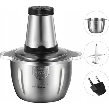 Kuchyňský mlýnek Sekáček Potravin Bedee mlýnek na maso z nerezové oceli 300 W