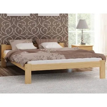 Postel Masivní postel Naba 120 x 200 cm