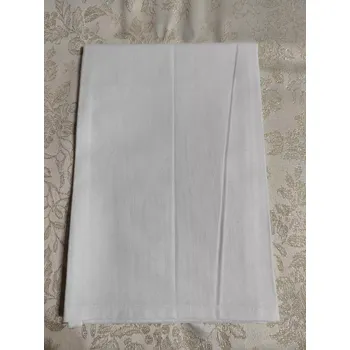 Papírový ubrousek Látkový bavlněný ubrousek 45 x 45 cm, Barva Bílá