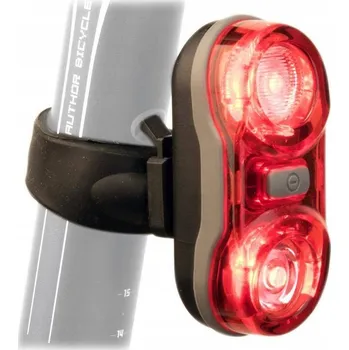 Cyklosvítilna Zadní světlo na kolo AUTHOR DUPLEX X7 20lm