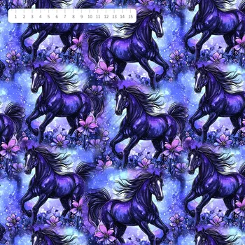 Softshell s beránkem galaktičtí koně fialoví by MIMI