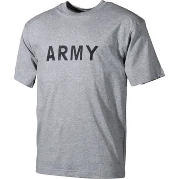 Pánské oblečení Triko MFH ARMY - šedé, XXL