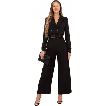 Dámské kalhoty Elegantní Palazzo Kalhoty s Vysokým Pasem