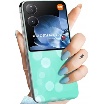 Pouzdro na mobilní telefon Hello Case Zadní Kryt Xiaomi Mix Flip zelený