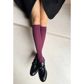 Dámské punčochy Podkolenky Veneziana Laura nero univerzální