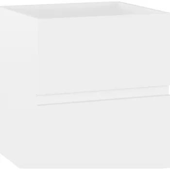 Koupelnový nábytek Skříňka pod umyvadlo, bílá, 41x38,5x45 cm, deska