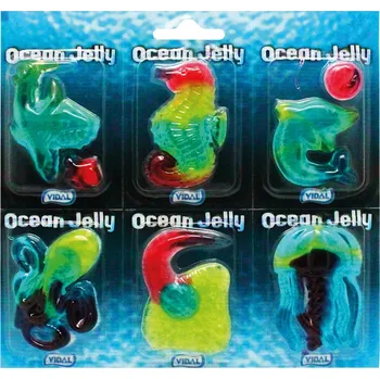Bonbon Želé Bonbony Ocean Jelly mořská stvoření 66g 11x6 kusů