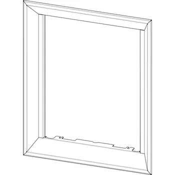 Příslušenství pro ohřívač vody RÁMEK D2L RAM04N krycí polohluboký