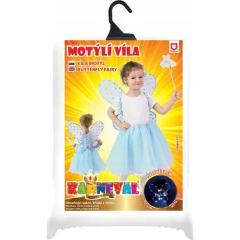 Karnevalový kostým Kostým Víla Rappa vel. 146