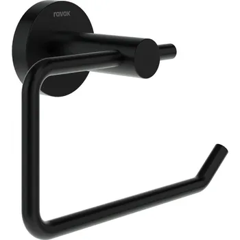 Ravak KN 401.20BLM Držák na toaletní papír, černá matná