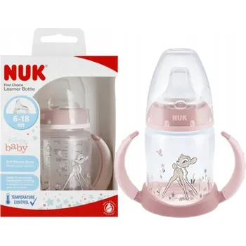 Kojenecká láhev NUK láhev Disney Bambi HRNEK s držátky 150 Ml.