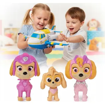 Figurka Sada 3 figurek Skye z filmu - skvělý tip na dárek pro děti od 3 let