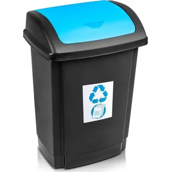 Odpadkový koš Odpadkový koš plastový Plast team 25 l modrý