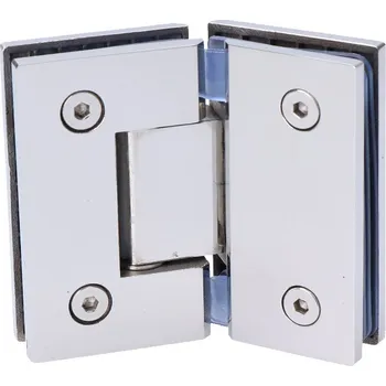 Závěs mezi sklo a sklo 135°, sklo 8 - 10 mm, AISI 304