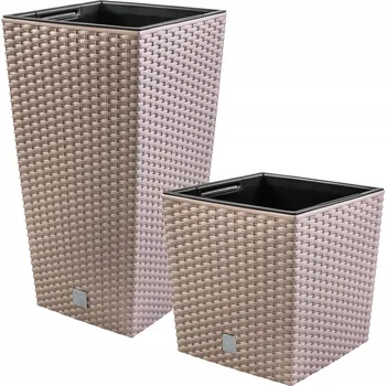 Květináč Béžový plast Květináč Prosperplast 55 cm x 28,7 x 55 cm